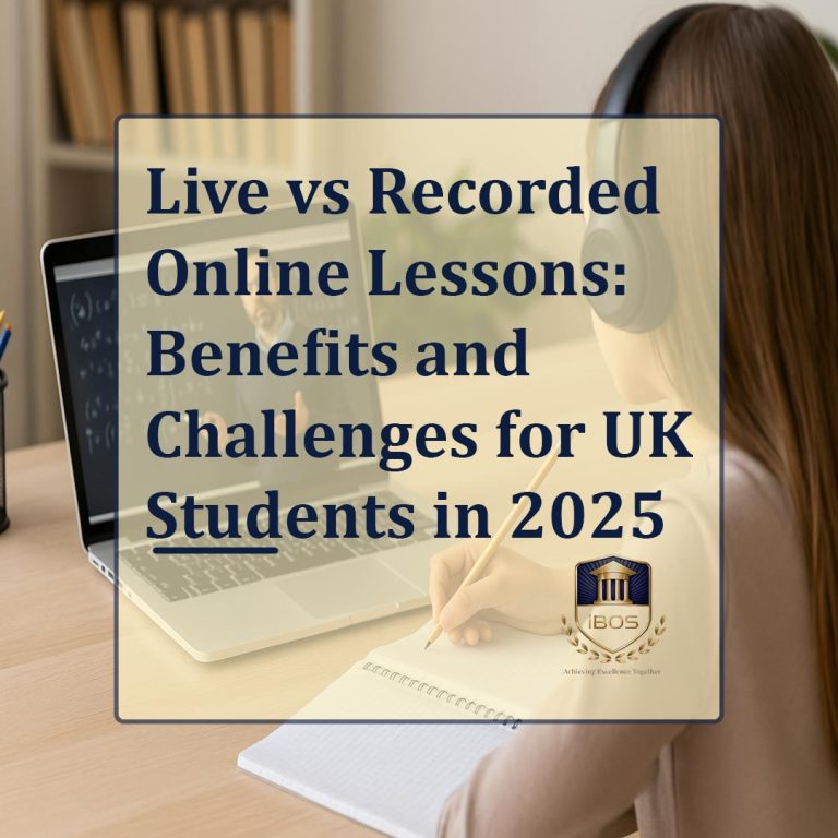 Live vs Recorded Online Lessons: Benefits and Challenges for UK Students in 2025