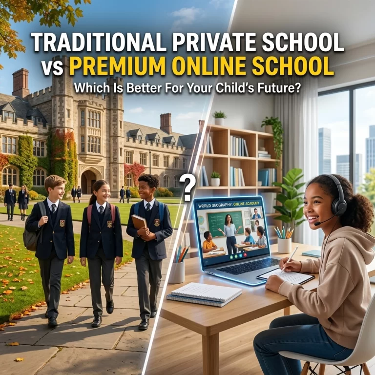 Traditional Private School Vs Premium Online School: Which Is Better For Your Child’s Future?