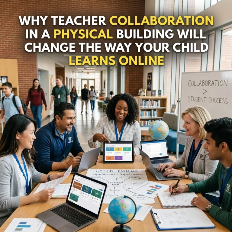 Why Teacher Collaboration in a Physical Building Will Change the Way Your Child Learns Online