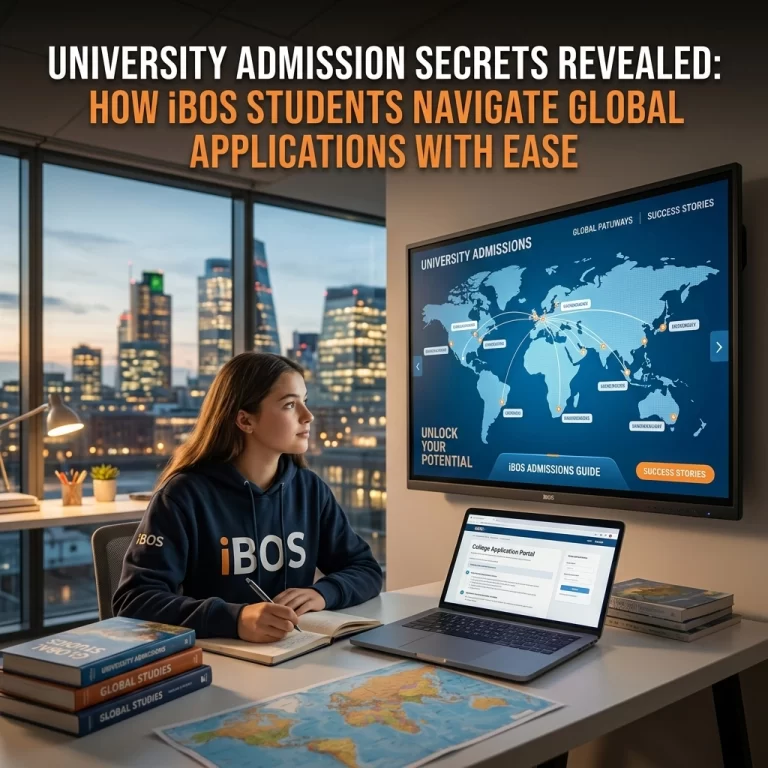 University Admission Secrets Revealed: How iBOS Students Navigate Global Applications with Ease