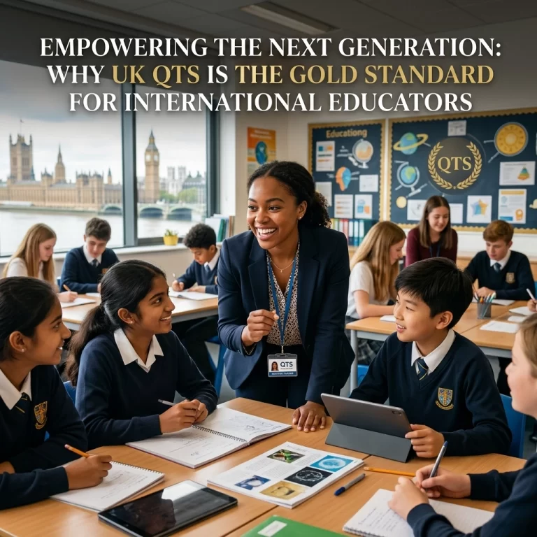 Empowering the Next Generation: Why UK QTS is the Gold Standard for International Educators